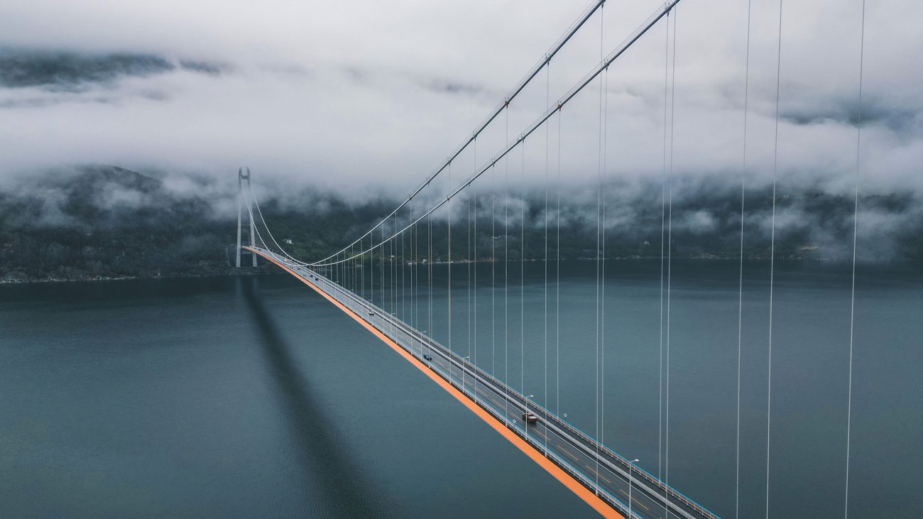 Esempio ponte sospeso | Ponte di Messina