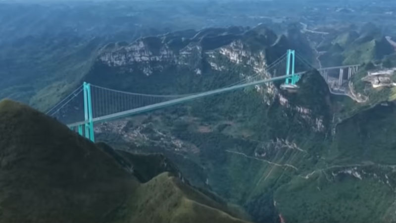 Huajiang Grand Canyon Bridge | Ponte di Messina